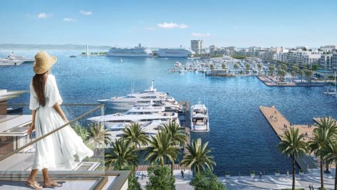New marina for yachts in Albania